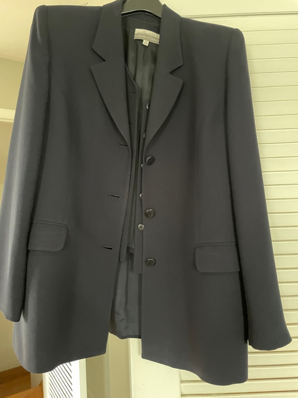 Casual Corner Navy Women's Blazer